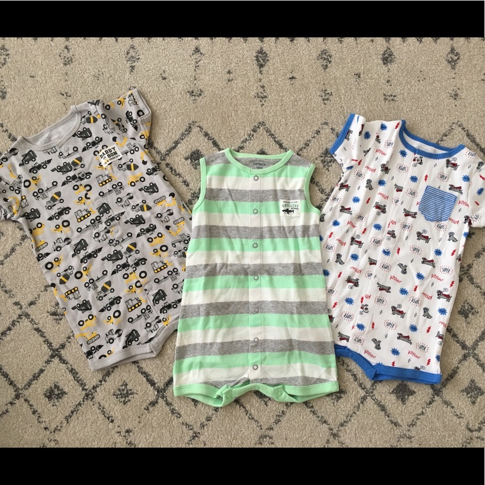 Baby Boy Rompers One Piece Size 18 Months
